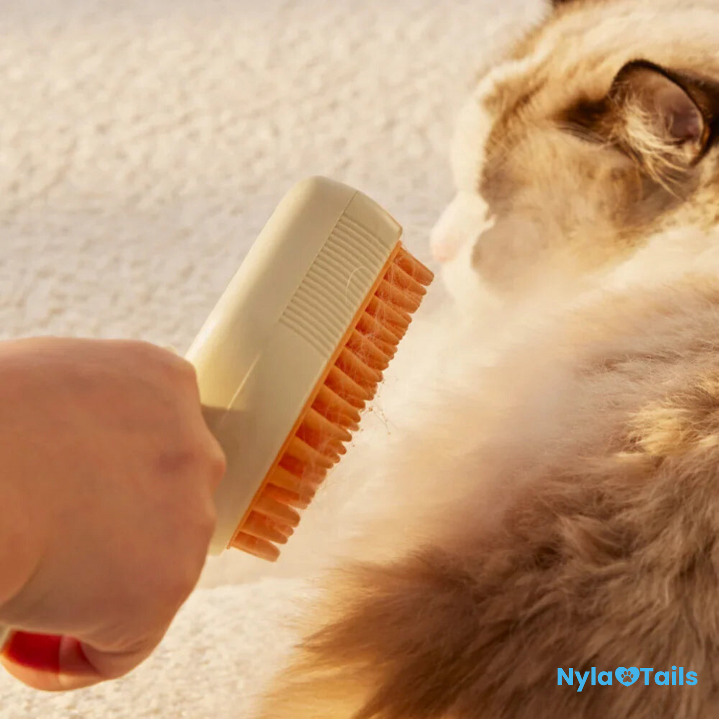 NylaTails® CloudSteam Brush
