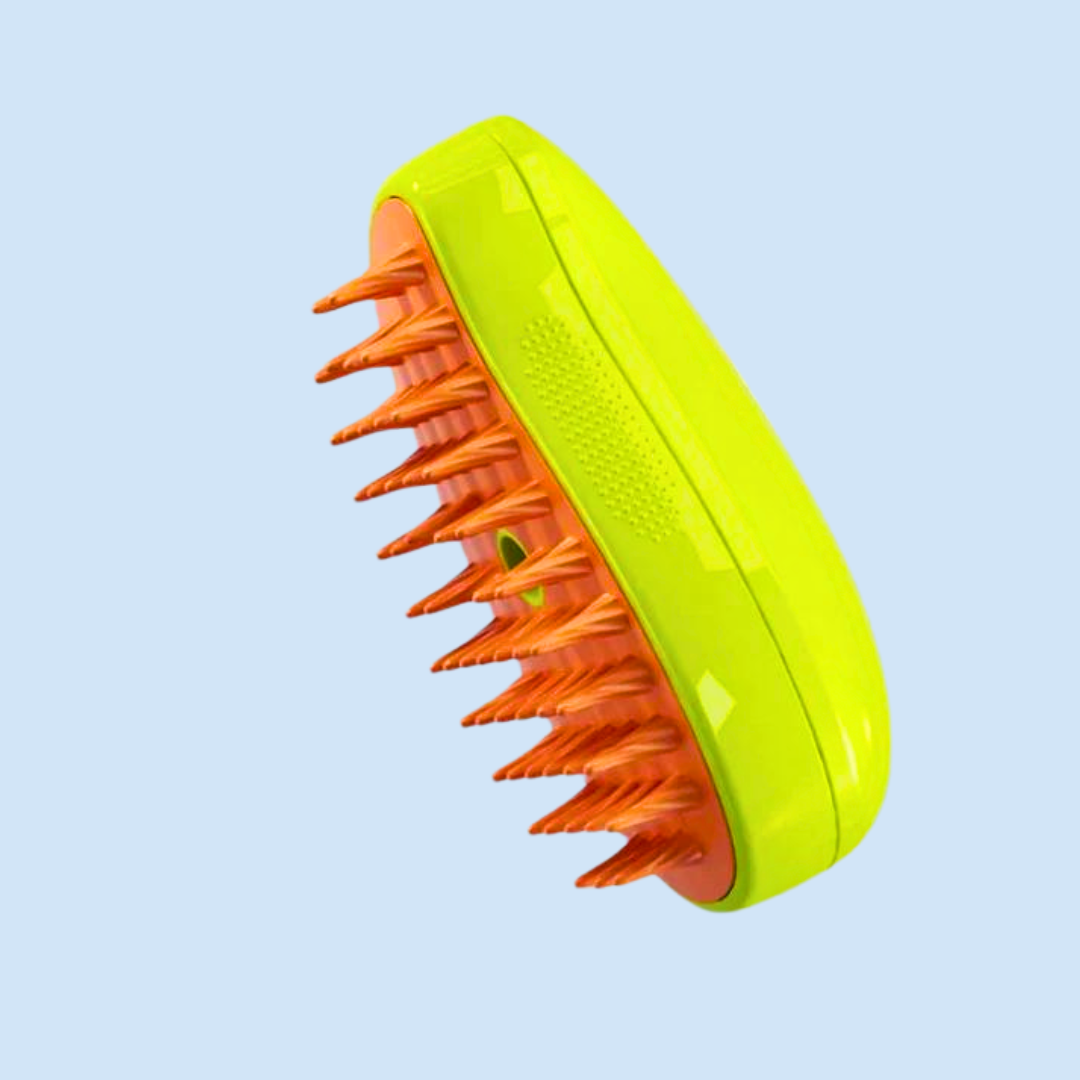 NylaTails® Pet Hair Steam Brush