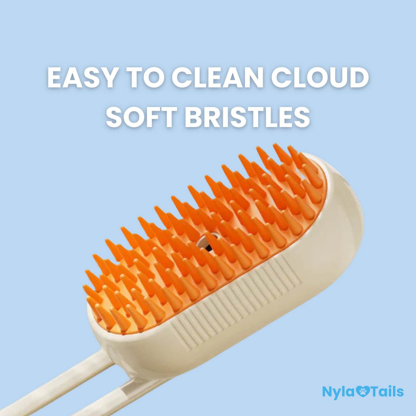 NylaTails® CloudSteam Brush