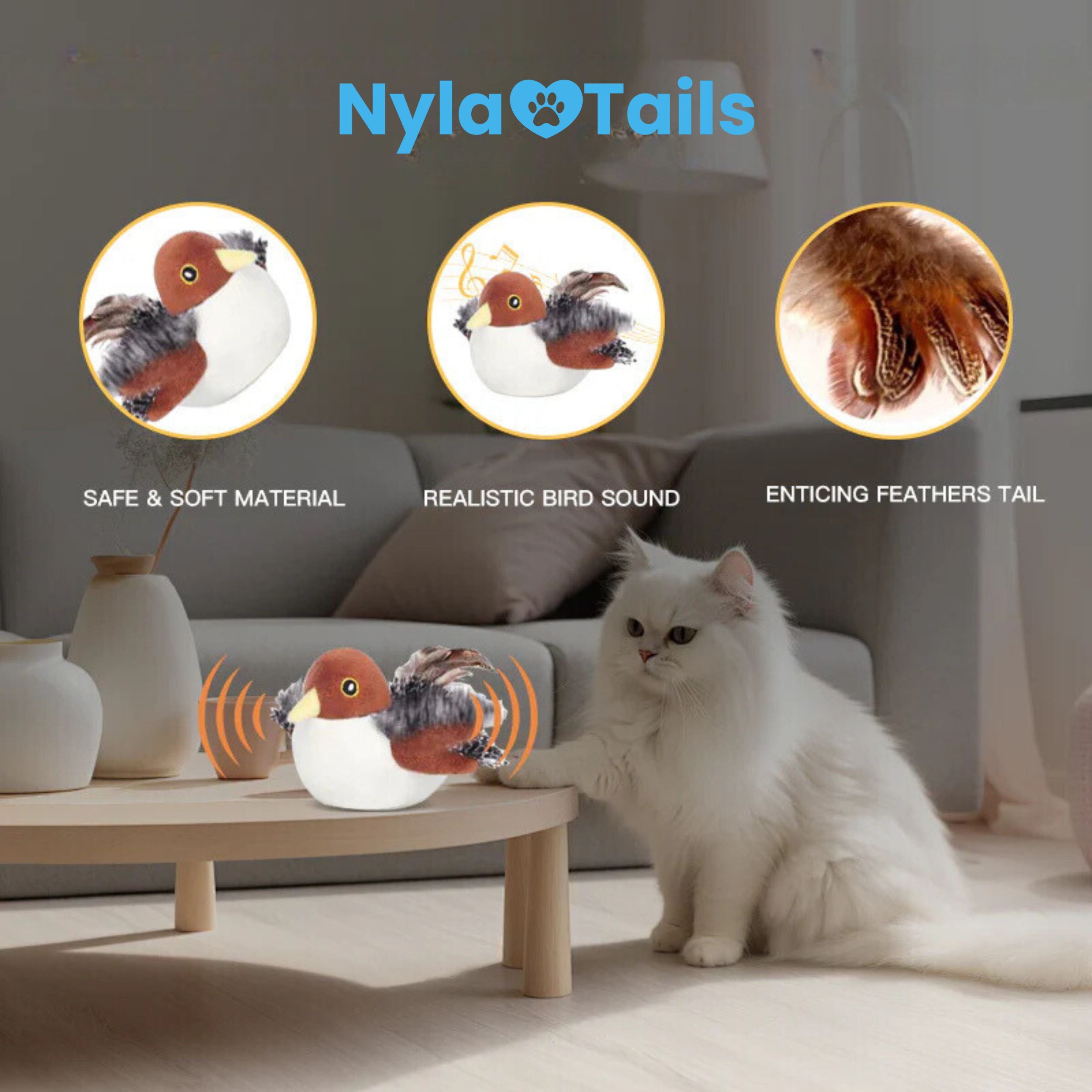 Nylatails® Flapping bird