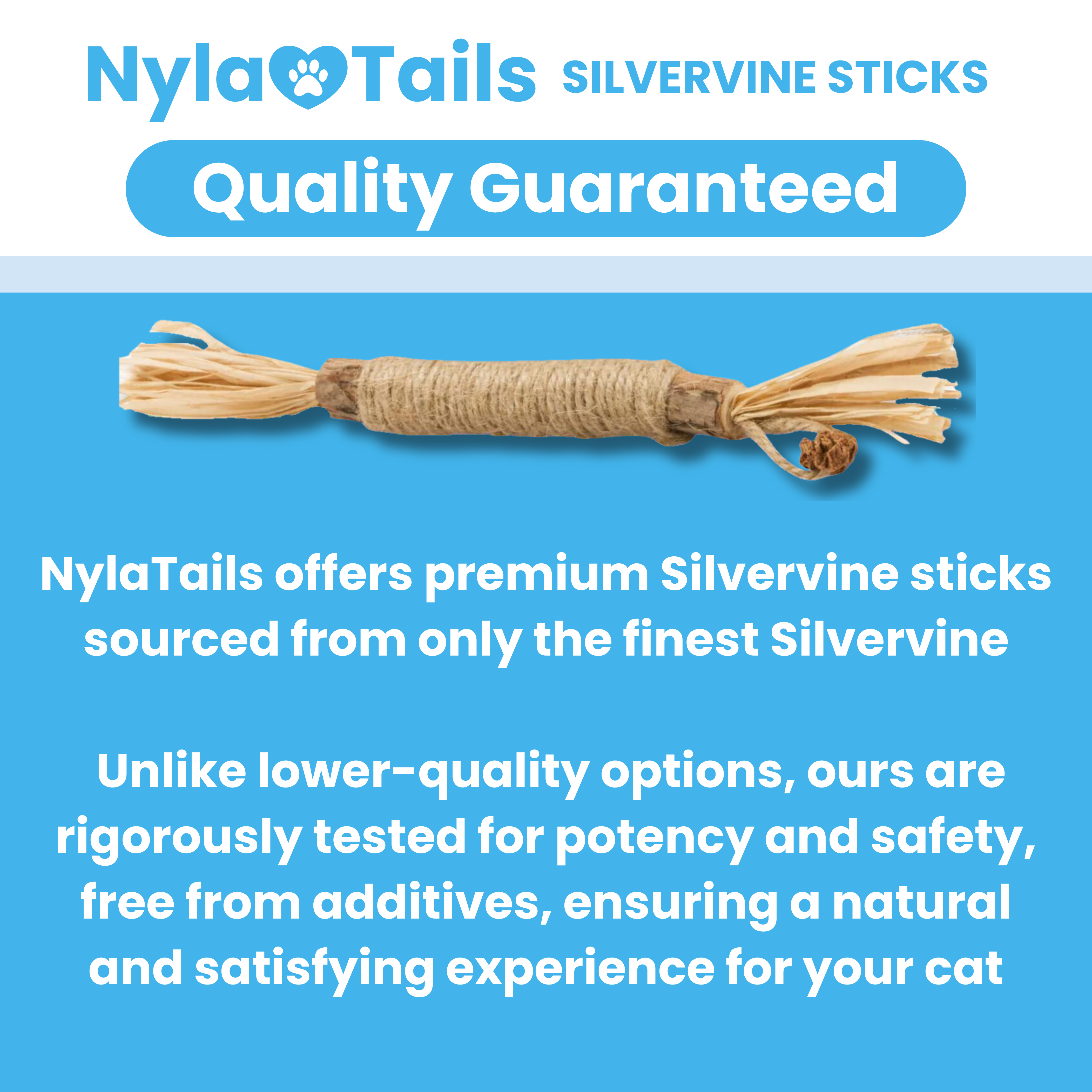 NylaTails Silvervine Dental Stick®